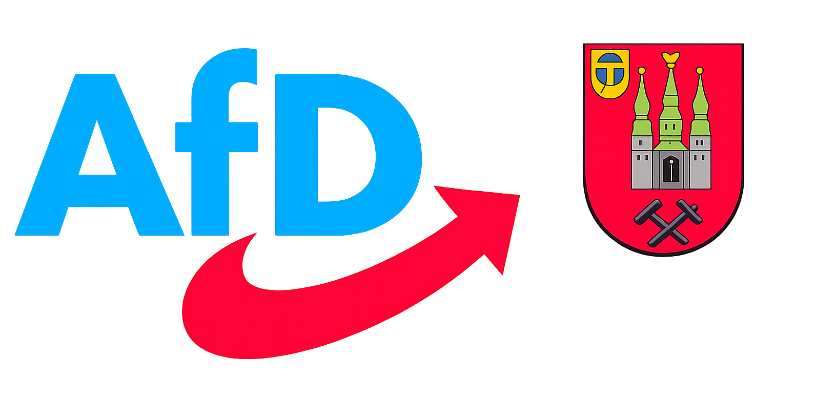 AfD Kamp-Lintfort Stadtseite Logo